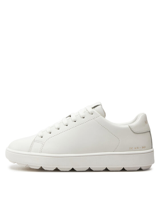 Geox Geox Сникърси D Spherica Ecub-1 D45WEB 00085 C1000 Бял