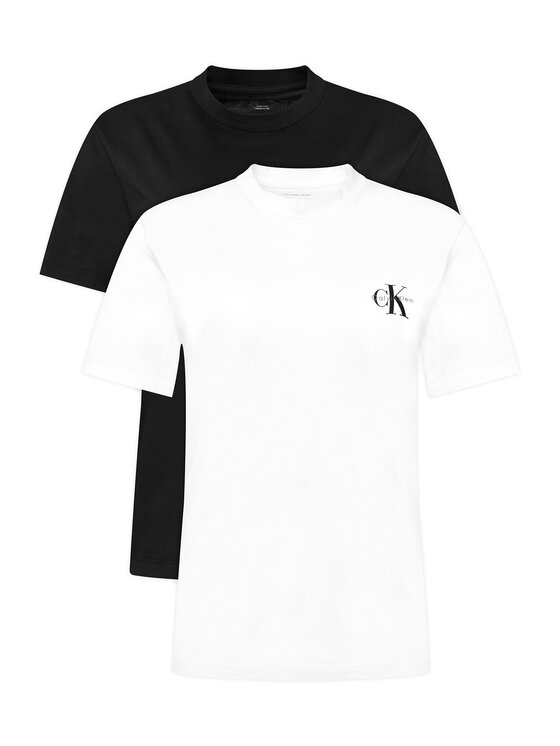 Calvin Klein Jeans Set de tricouri LV047C905G Negru Regular Fit