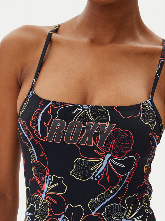 Roxy Roxy Maudymosi kostiumėlis Active Basic ERJX103708 Juoda