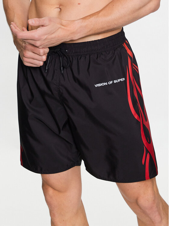 Vision Of Super Pantaloni scurți pentru înot VS00750 Negru Regular Fit