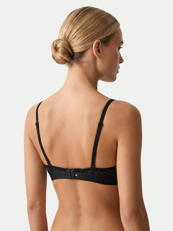 Tommy Hilfiger Tommy Hilfiger Pakelianti (push-up) liemenėlė UW0UW06347 Juoda