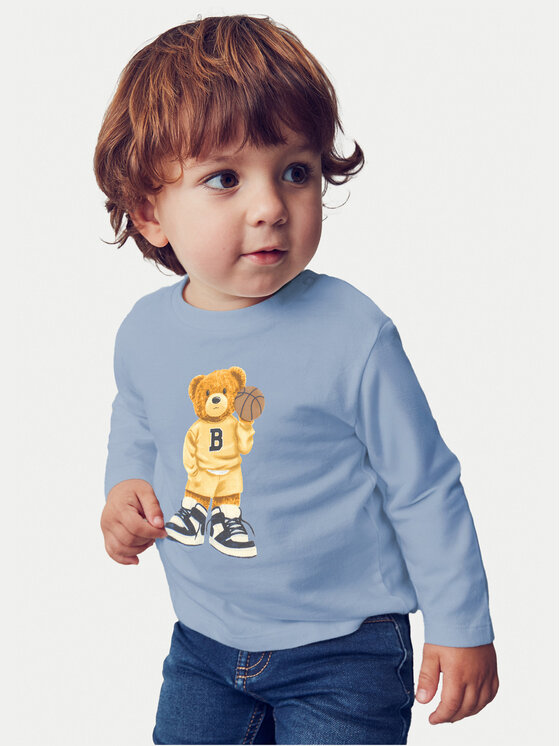 Mayoral Mayoral Блуза 2058 Син Regular Fit