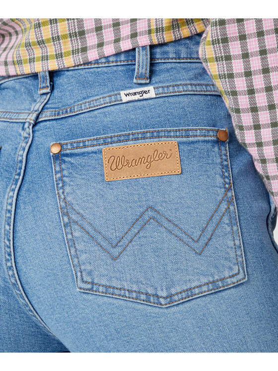 Wrangler Wrangler Jeansy W2HC68228 Niebieski Slim Fit