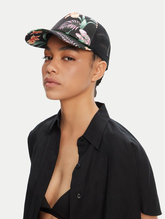 Roxy Roxy Kepurė su snapeliu ERJHA04378 Juoda