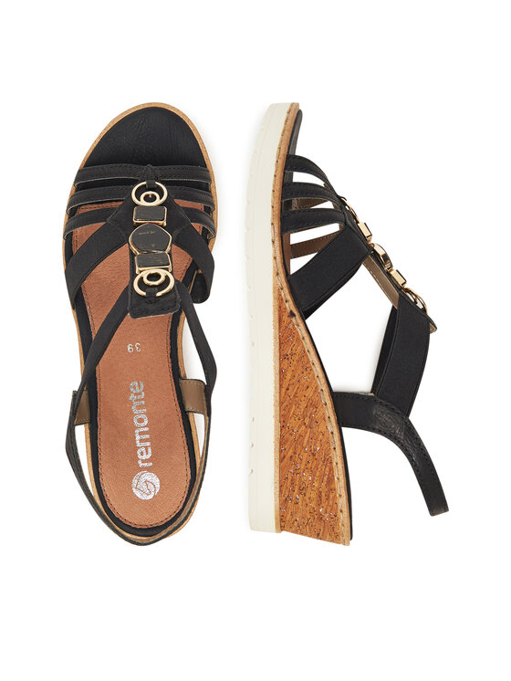 Remonte Remonte Sandalen R6264-00 Schwarz