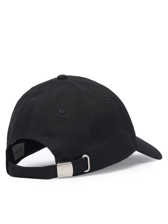 Calvin Klein Calvin Klein Kapa s šiltom Monogram Embroidery Baseball Cap LV04G5002G Črna