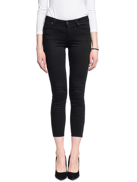 Lee Lee Jeans SCARLETT CROPPED Nero Skinny Fit