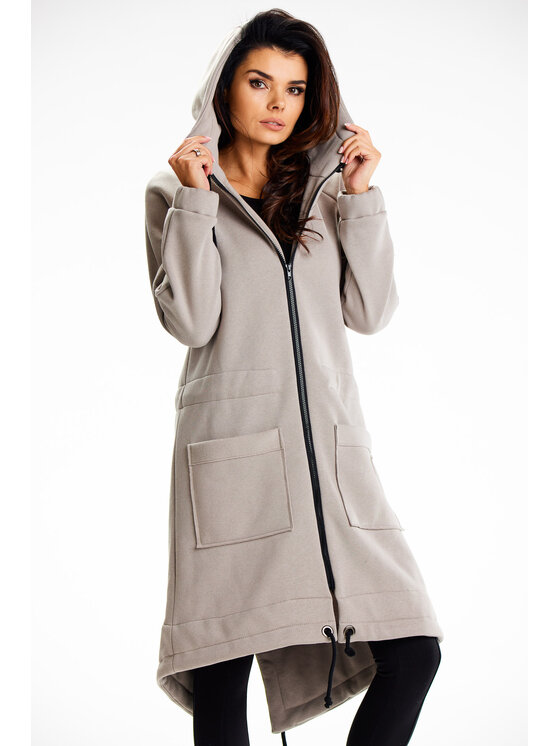 Infinite You Infinite You Mikina M333 Šedá Basic Fit