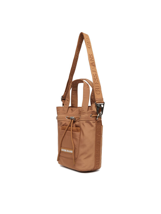 Guess Jeans Guess Jeans Ročna torba CWBEO-GUESS-XC-006-09 Rjava