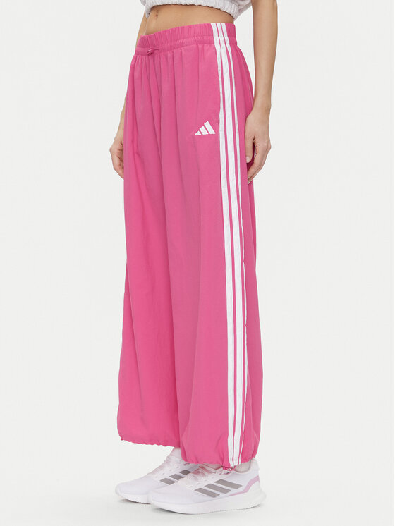 adidas adidas Παντελόνι φόρμας Essentials 3-Stripes JC8167 Ροζ Loose Fit