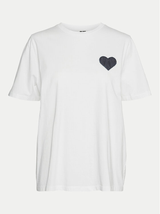 Vero Moda Vero Moda T-shirt Halle 10321318 Bijela Loose Fit