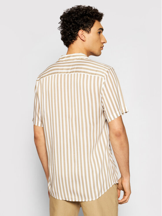 Only & Sons Only & Sons Риза Wayne 22013267 Кафяв Regular Fit