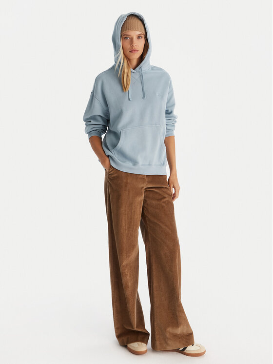 Quiksilver Quiksilver Bluza EQWFT03191 Niebieski Oversize