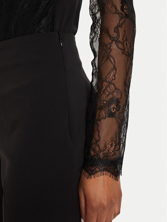 Rinascimento Rinascimento Штани з тканини CFC0120002003 Чорний Regular Fit