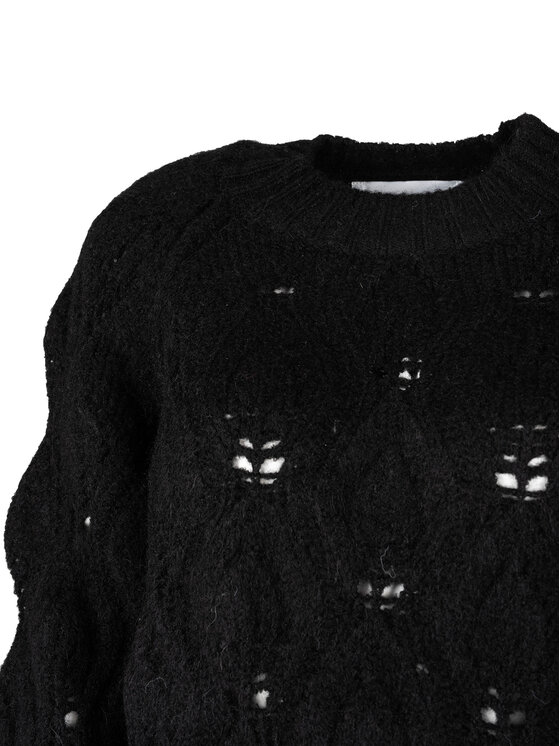 Silvian Heach Silvian Heach Πουλόβερ CVA22153MA Μαύρο Oversize