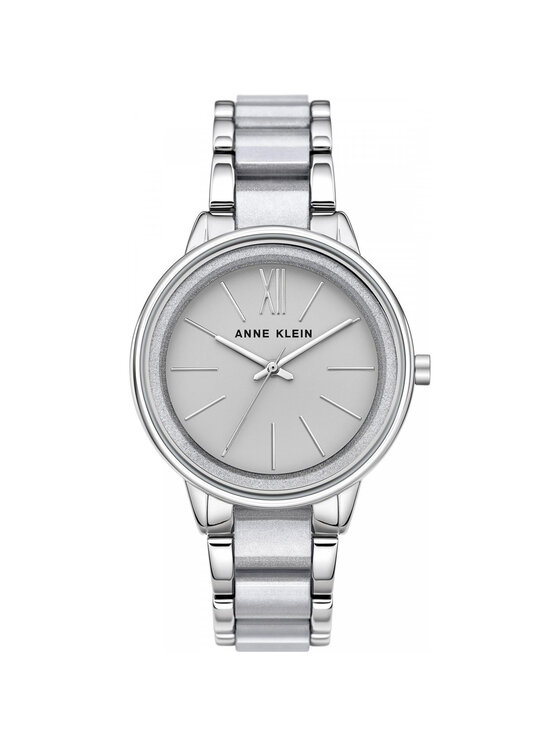Anne Klein Anne Klein Zegarek AK-1413LGSV Srebrny