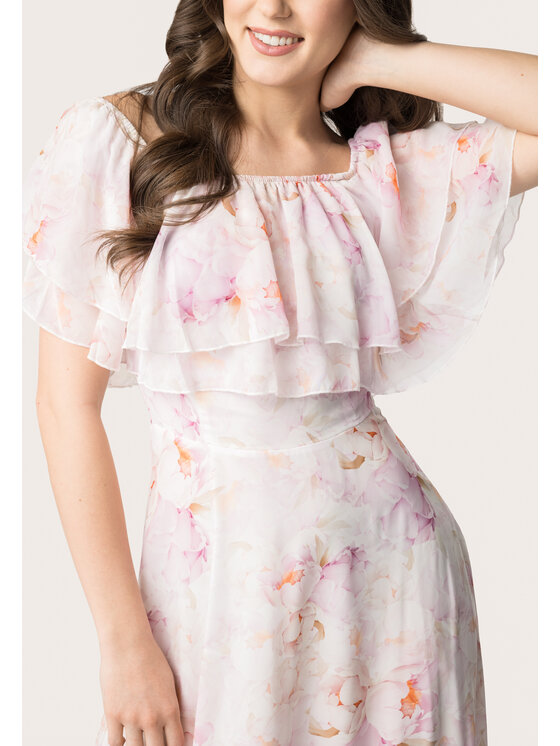 QUIOSQUE QUIOSQUE Každodenné šaty MODENA DRESS Ružová Regular Fit