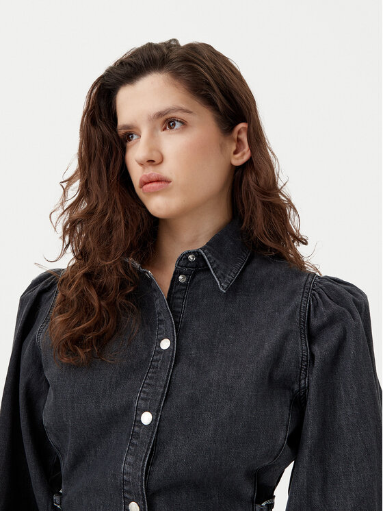 Karl Lagerfeld Jeans Karl Lagerfeld Jeans Džinsinė suknelė A1W13004 Juoda Regular Fit