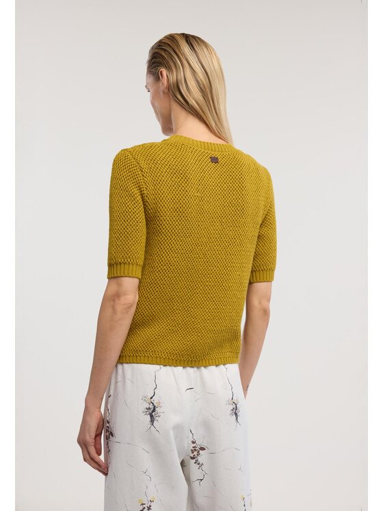 Trussardi Trussardi Sweter M7776001197N005 Żółty Regular Fit