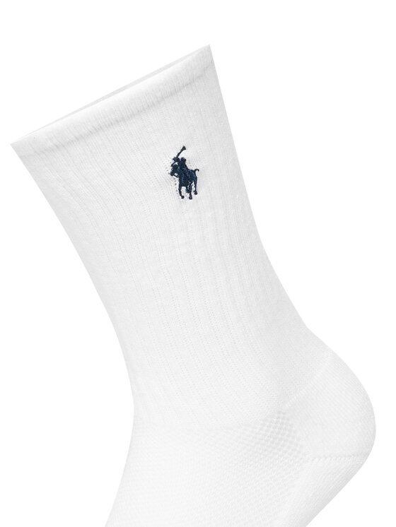 Polo Ralph Lauren Polo Ralph Lauren Набір 3 пар високих жіночих шкарпеток 455918021001 Білий
