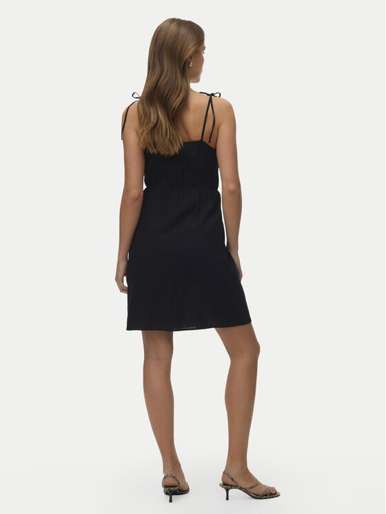 Vero Moda Vero Moda Літня сукня Mymilo 10340527 Чорний Regular Fit