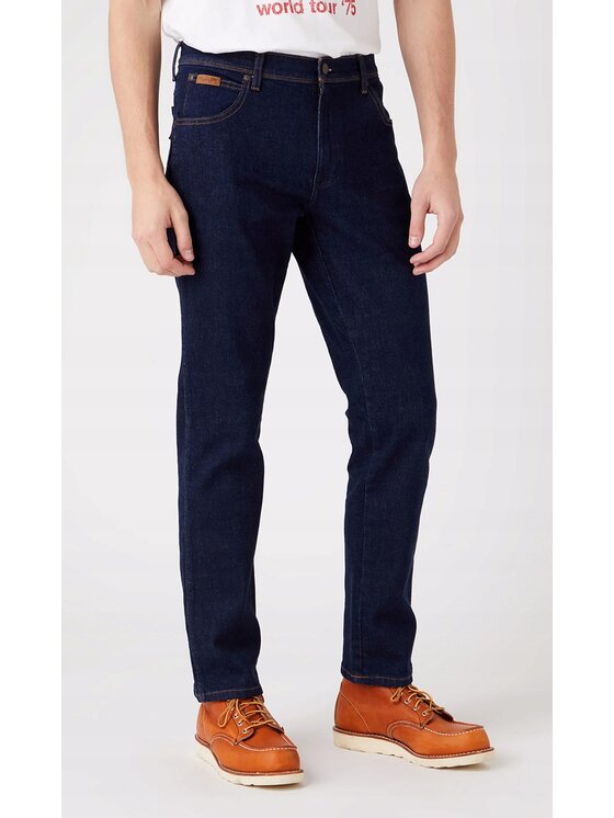 Wrangler Wrangler Jeansy Texas Slim Niebieski Slim Fit