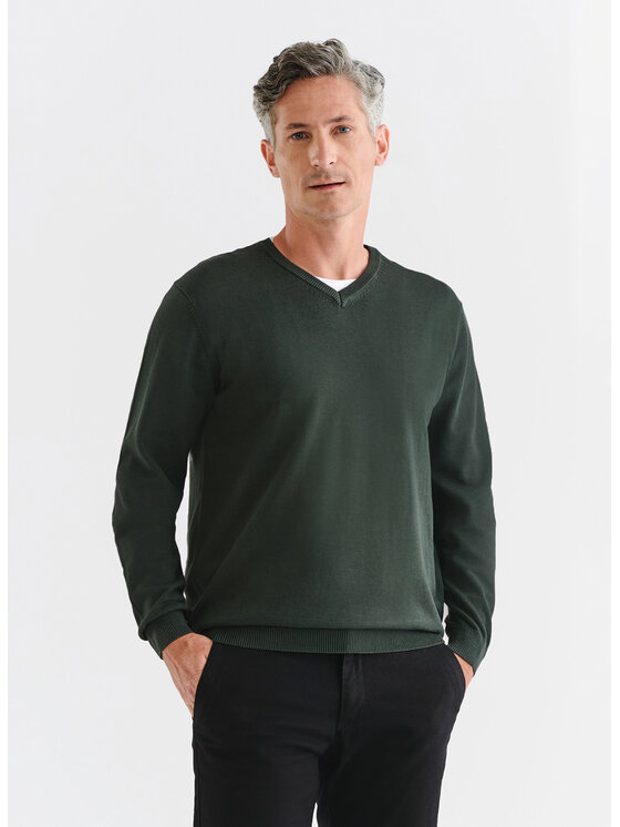 Pako Lorente Pako Lorente Sweter P23WB-2X-011 Zielony Classic Fit