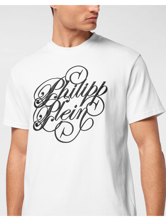 PHILIPP PLEIN PHILIPP PLEIN T-Shirt 23517 Bílá Regular Fit
