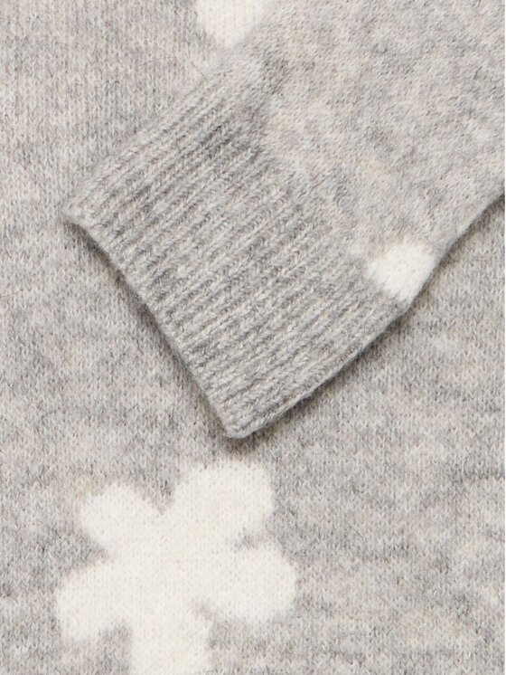 ICHI ICHI Maglione Maglia ihkamara ls23 Grigio Regular Fit
