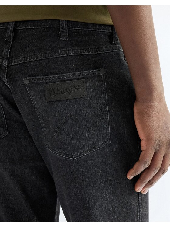 Wrangler Wrangler Jeansy GREENSBORO Szary Straight Leg