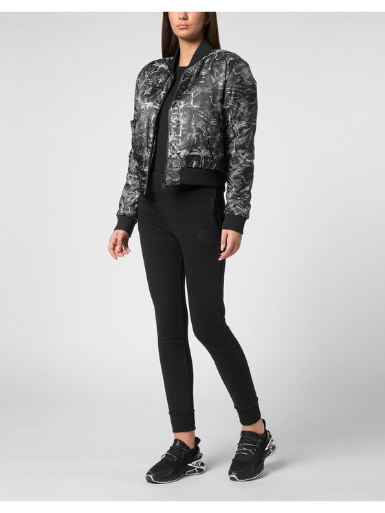 Plein Sport Plein Sport Bomber 14201 Nero Regular Fit