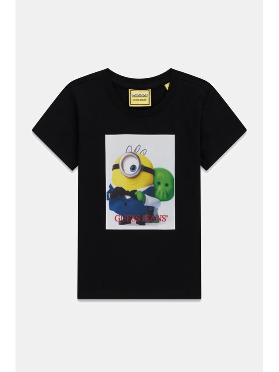 Guess Kids Guess Kids T-Shirt 183592 Černá Classic Fit