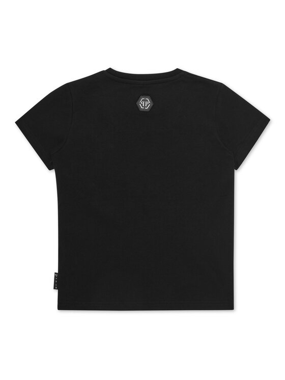 PHILIPP PLEIN PHILIPP PLEIN T-Shirt 19957 Czarny Regular Fit