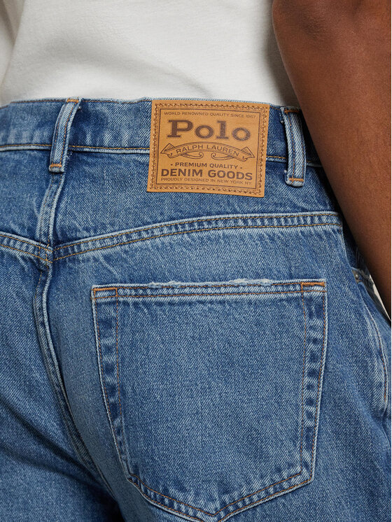 Polo Ralph Lauren Polo Ralph Lauren Jeans hlače 211969380001 Modra Wide Leg
