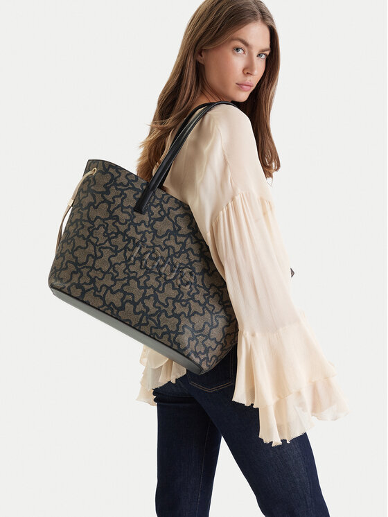 TOUS TOUS Handtasche Kaos Icon 2002022051 Schwarz