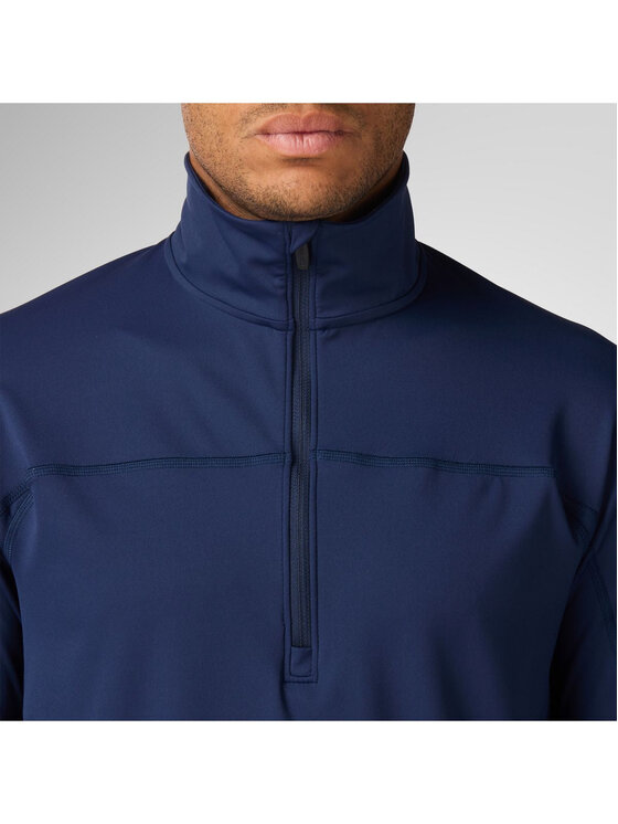 Rossignol Rossignol Bluza techniczna M Half Zip First Layer Granatowy Slim Fit