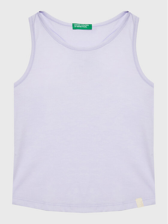 United Colors Of Benetton United Colors Of Benetton Felső 37YKGH00F Lila Regular Fit