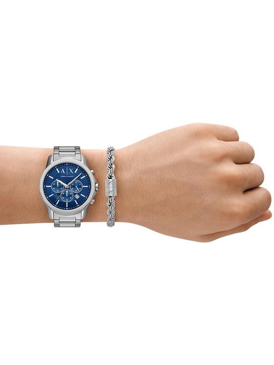 Armani Exchange Armani Exchange Zegarek AX7176SET Srebrny