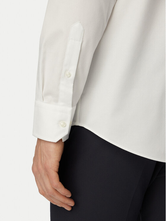 BOSS BOSS Риза H-Joe 50560583 Бял Regular Fit