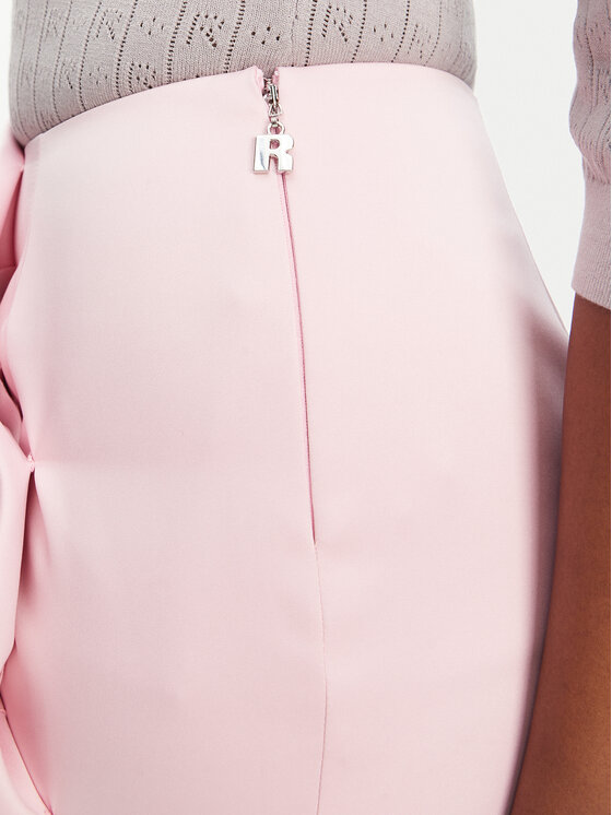 ROTATE ROTATE Miniszoknya 1137841011 Rózsaszín Slim Fit