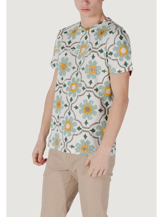 Antony Morato Antony Morato T-shirt REGULAR FIT LOGO PRINT Verde Regular Fit