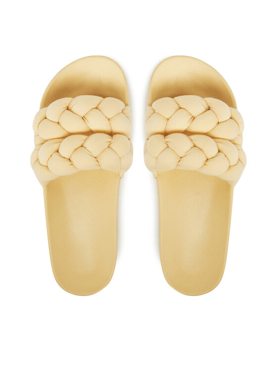 Tommy Jeans Tommy Jeans Papucs Tjw Braided Slide EN0EN02764 Sárga
