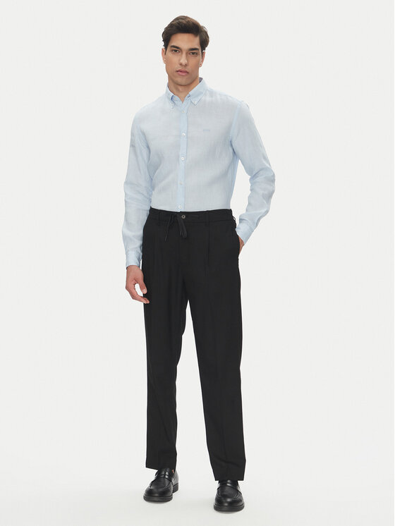 BOSS BOSS Ing H-Roan-Bd-E-C1 50520283 Kék Slim Fit