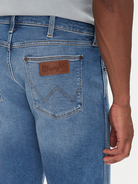 Wrangler Wrangler Džínové šortky Colton 112362488 Modrá Regular Fit