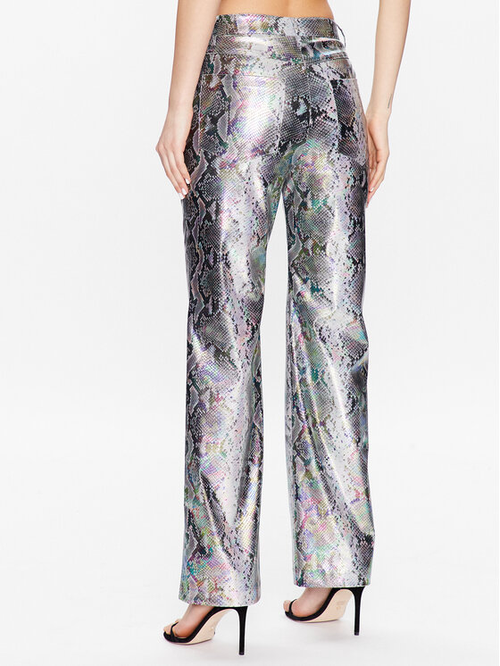 Pantaloni in similpelle Snake RT2436 Multicolore