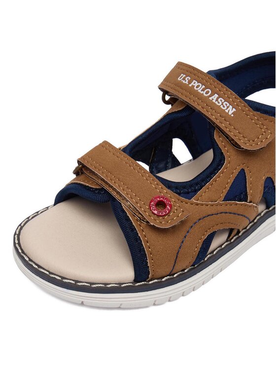 U.S. Polo Assn. U.S. Polo Assn. Сандали EO-GARDA002K/6Y1 Светлокафяв