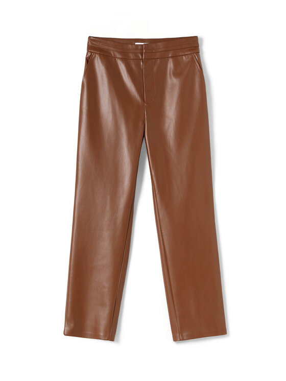 Motivi Motivi Pantaloni di tessuto P03UQ004780N022 Marrone Regular Fit