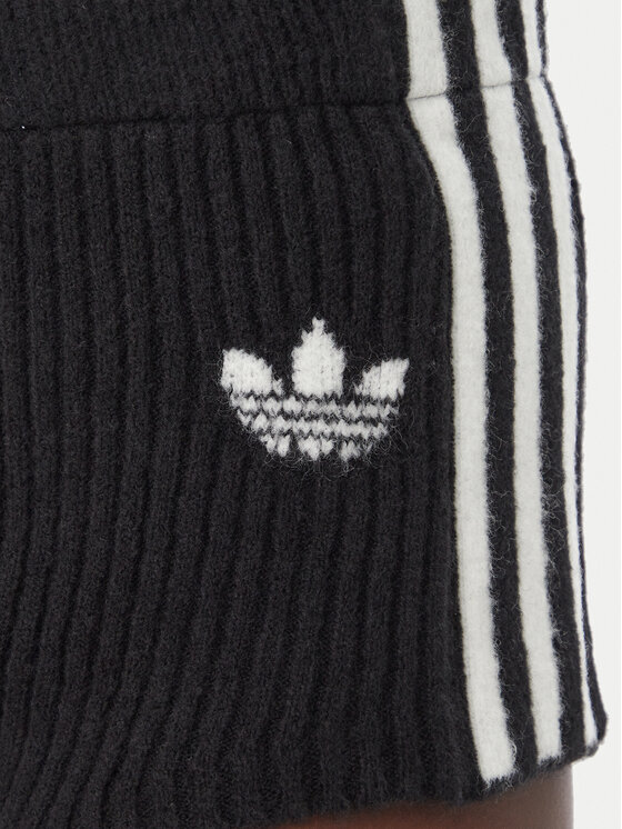 adidas adidas Szorty sportowe Adiluna Season 2 X Jennie Knitted Short Shorts LD8935 Czarny Regular Fit