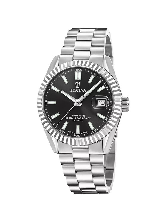 Festina Festina Zegarek F20084-D Srebrny