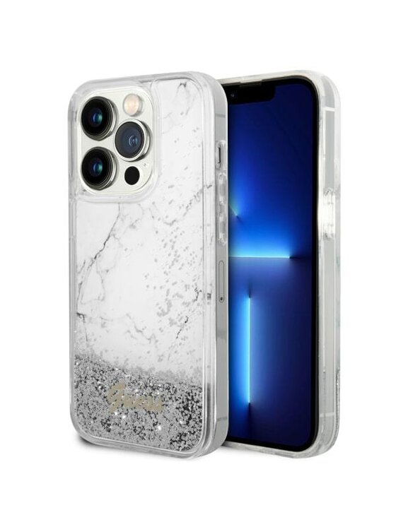 Etui na telefon Guess, Białe, iPhone 14 Pro